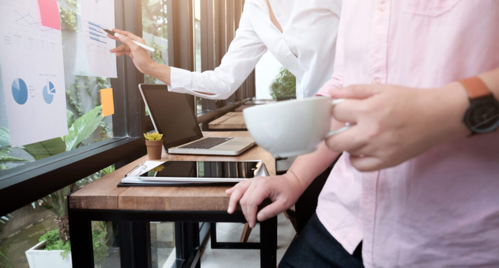 Business People Meeting Design Ideas Concept. business planning